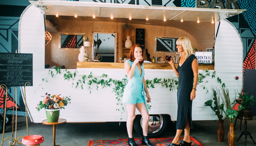 mobile bar for your wedding