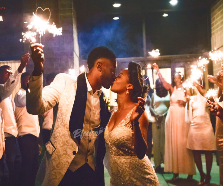 Wedding sparklers make a wedding celebration worthwhile!